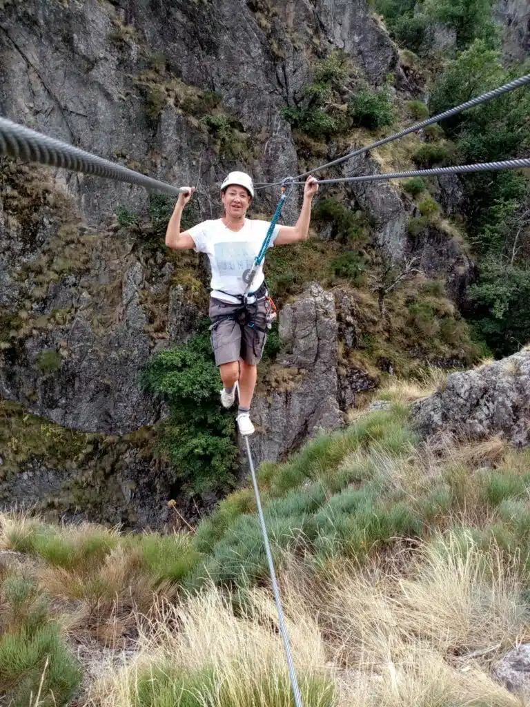 via ferrata ardeche