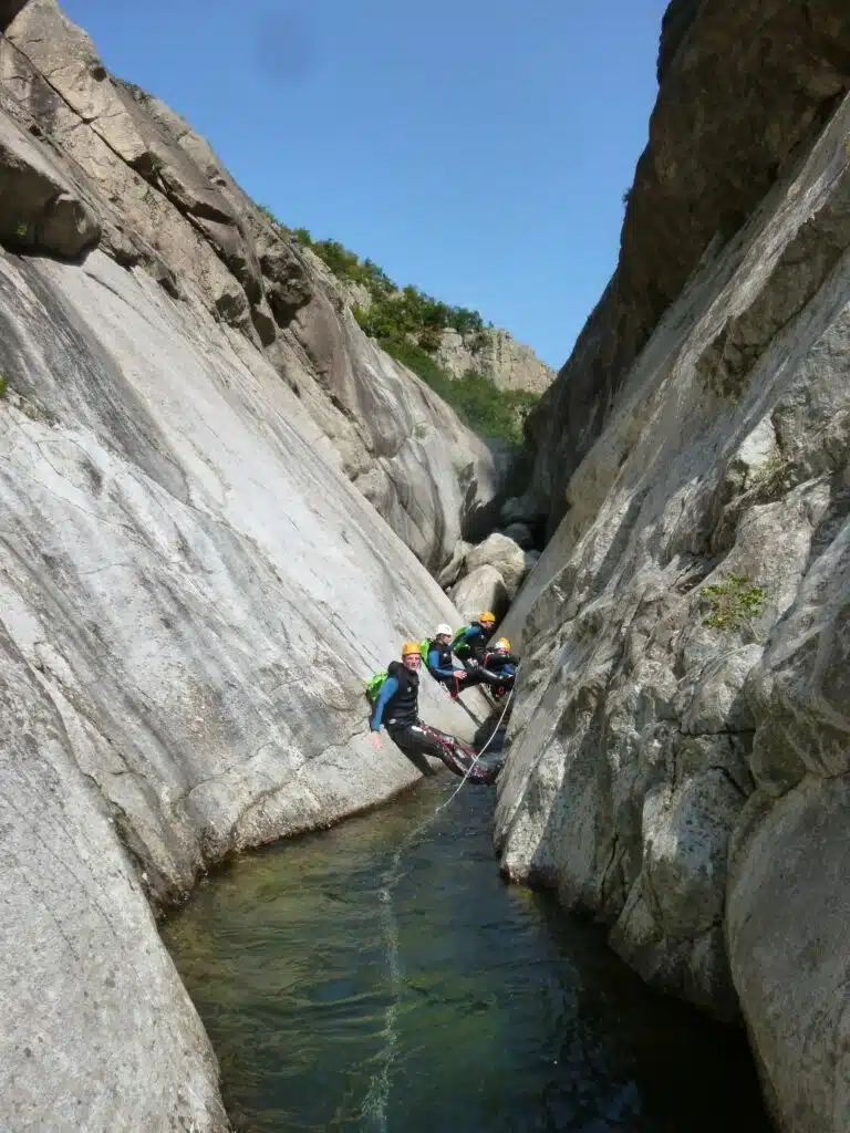 Traversée du Chassezac